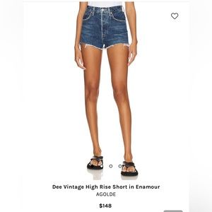 Agolde Dee Shorts